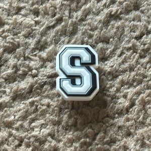 CROCS letter S Shoe charm Jibetz (3 for $12)